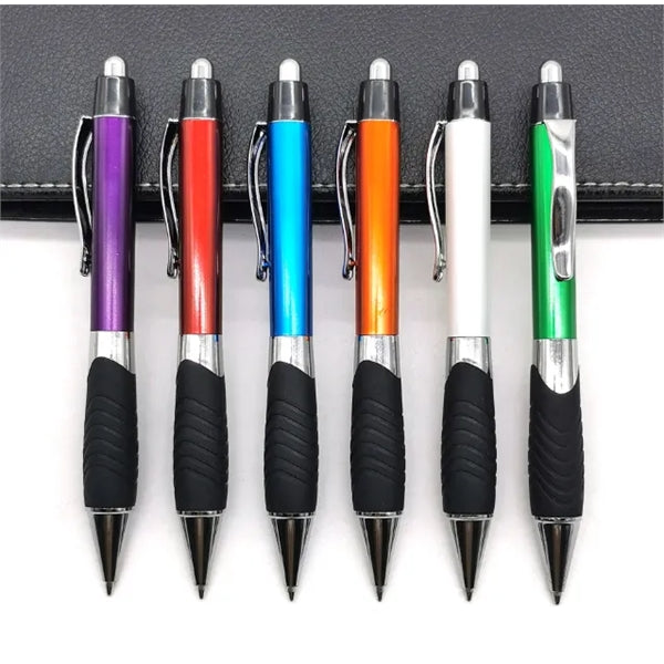 Retractable Click-action ball point pen