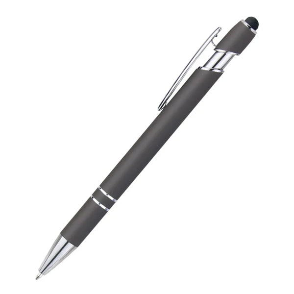 Metal Ballpoint Pen with Stylus Tip