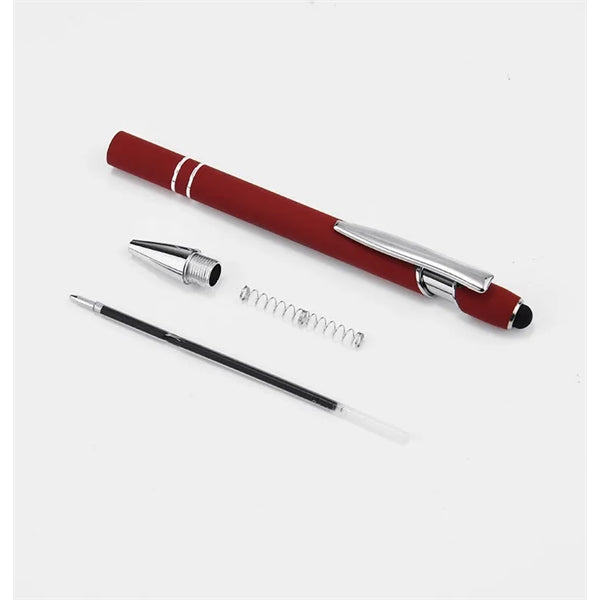 Metal Ballpoint Pen with Stylus Tip