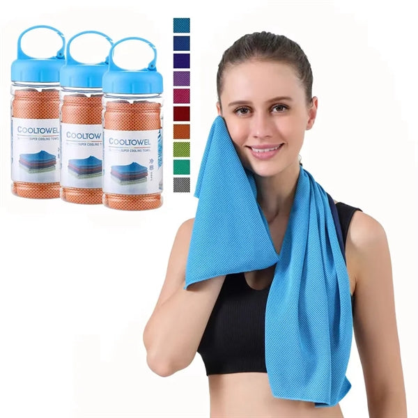 Cooling Towel In Bottle