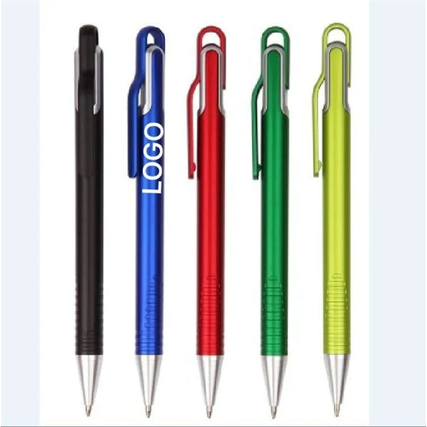 Clip Gel Ink Ballpoint Pen