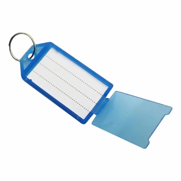 Plastic Key Ring Tags