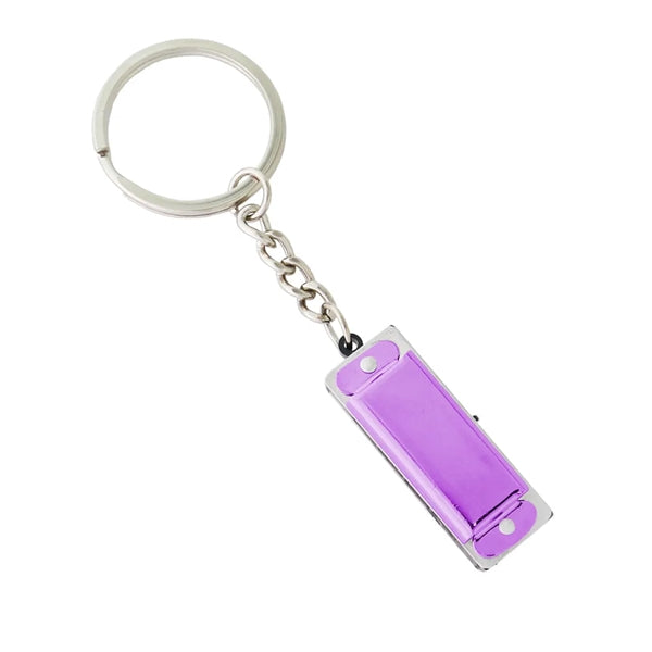 Mini Harmonica Key Tag