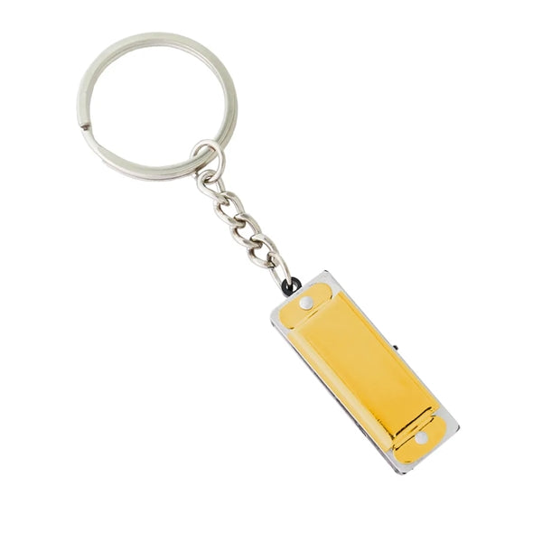 Mini Harmonica Key Tag