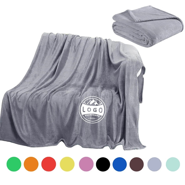 Full-Color Thermal Flannel Wool Blanket