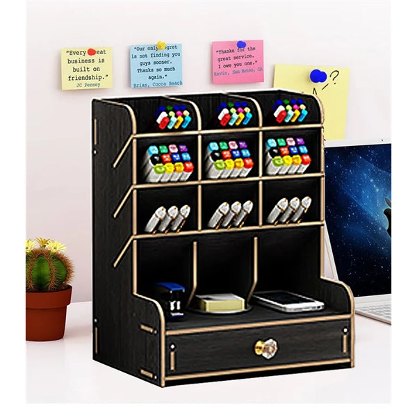Wooden Desk Organizer