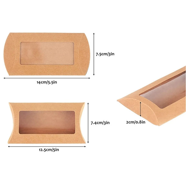 Kraft Paper Mini Pillow Packaging Box