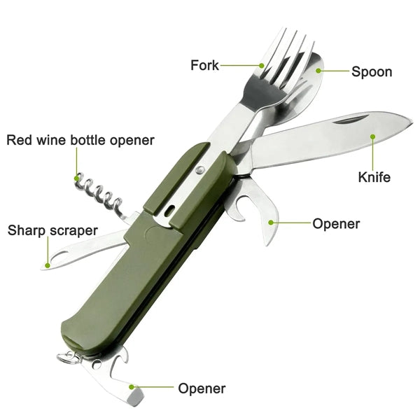 7 in 1 Stainless Steel Kitchen Utensil Set