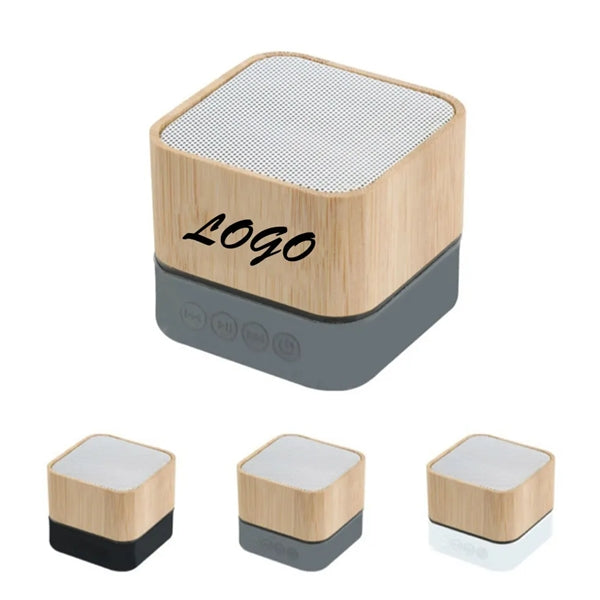 Portable Wood Wireless Speaker
