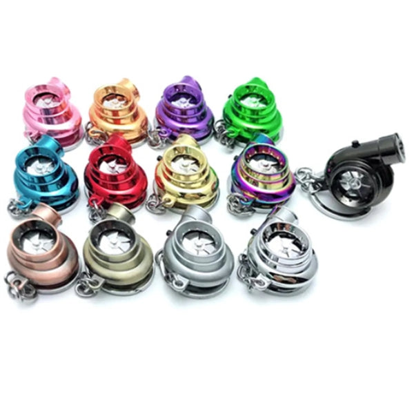 Metal Car Turbo Key chain