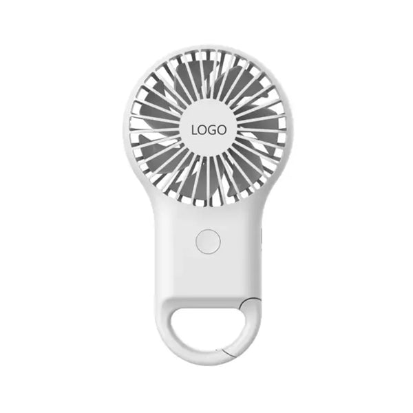 Rechargeable Mini Handheld Fan With Carabiner