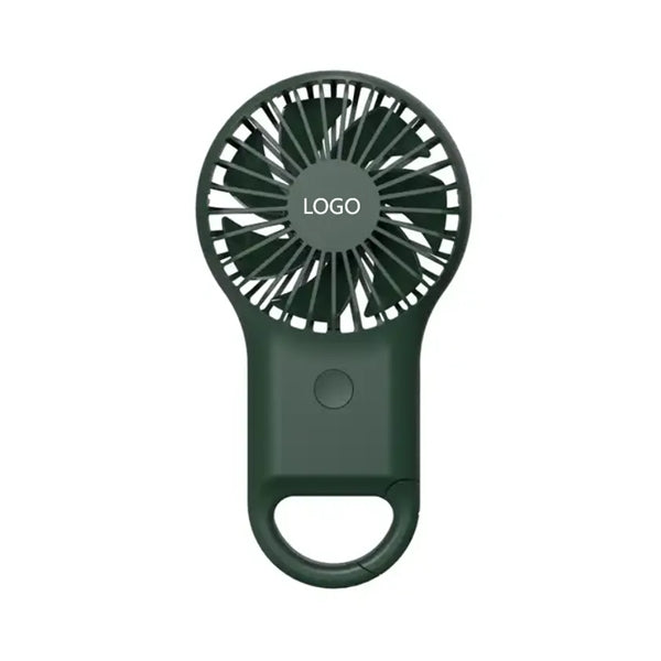 Rechargeable Mini Handheld Fan With Carabiner