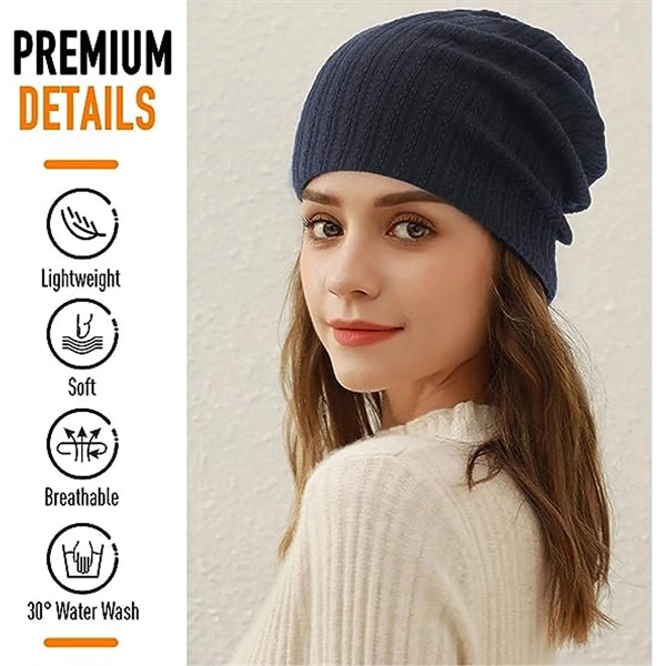 Autumn And Winter Skin Friendly Breathable Knitted Hat