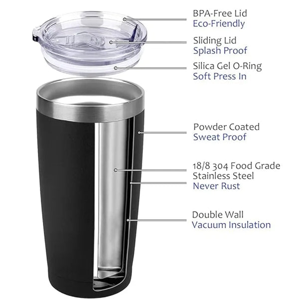20 Oz. Tumbler with Lid