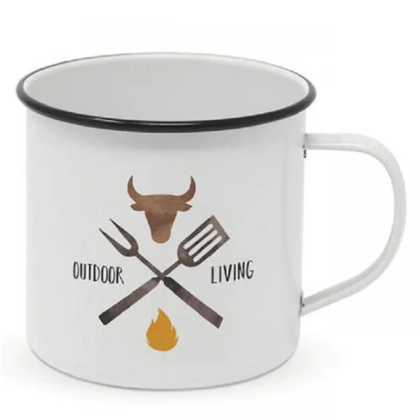 16 OZ Enamel Coffee Mug