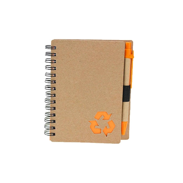 Eco-Inspired Hardcover Notebook & Pen