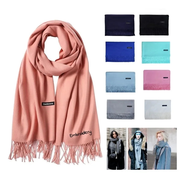 Winter Cashmere Feel Large Scarves