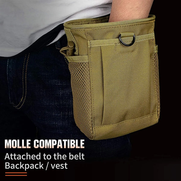 Tactical Molle Drawstring Dump Pouch