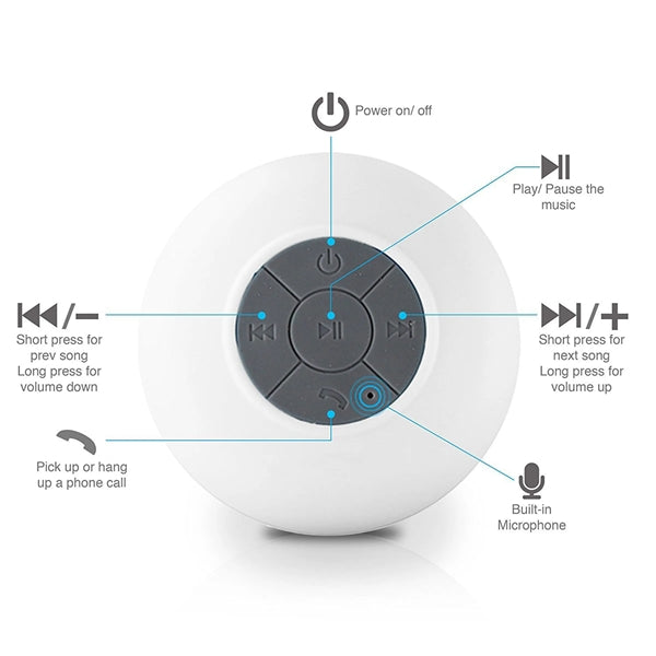 Bluetooth Shower Speaker