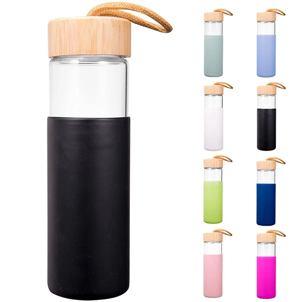 16Oz Glass Water Bottle
