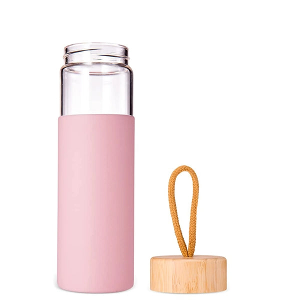 16Oz Glass Water Bottle