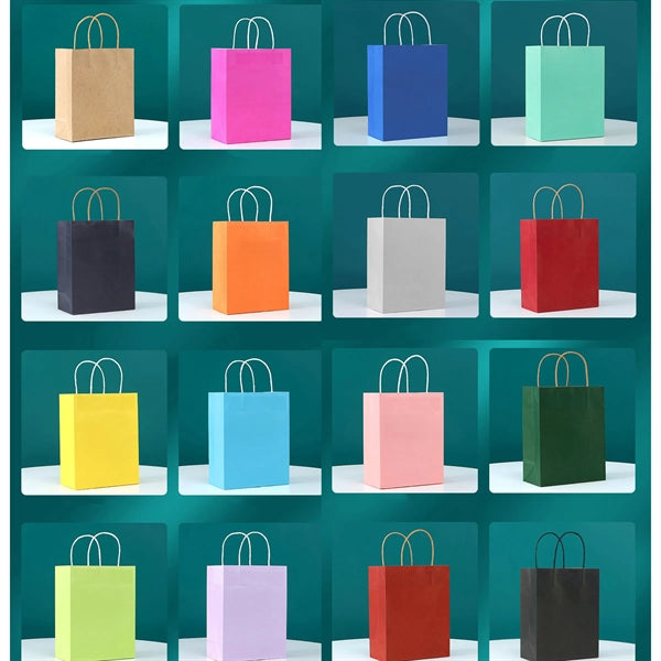 Paper Bags With Handles Bulk