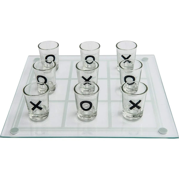 Wine Glass Tic Tac Toe