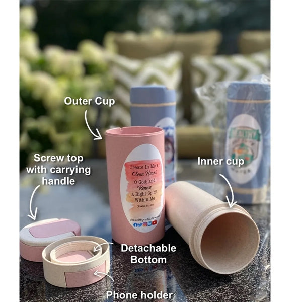 Mug With Cell Phone Holder