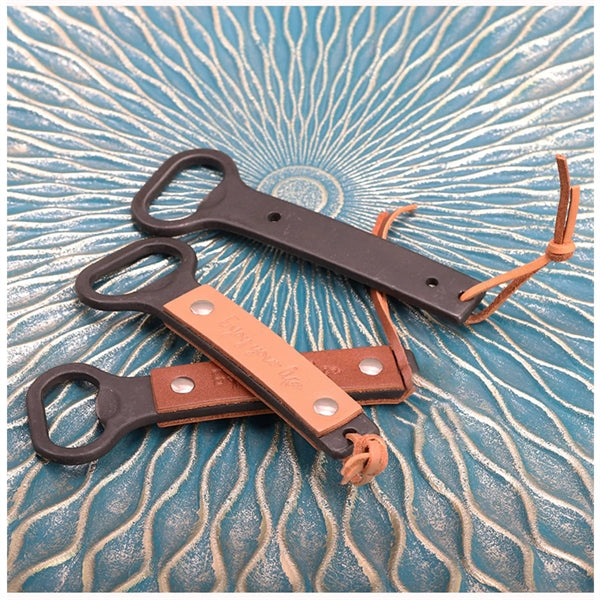 Leather Strap Bottle Opener