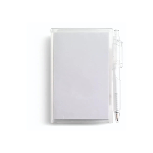 Plastic Case Jotter Pad With Pen