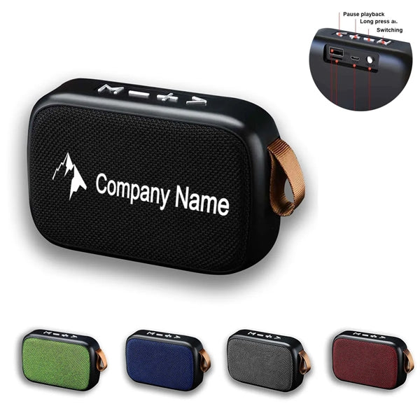 Fabric Wireless Bluetooth Speaker