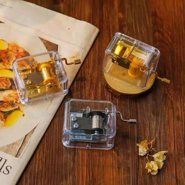 Acrylic Transparent Music Box
