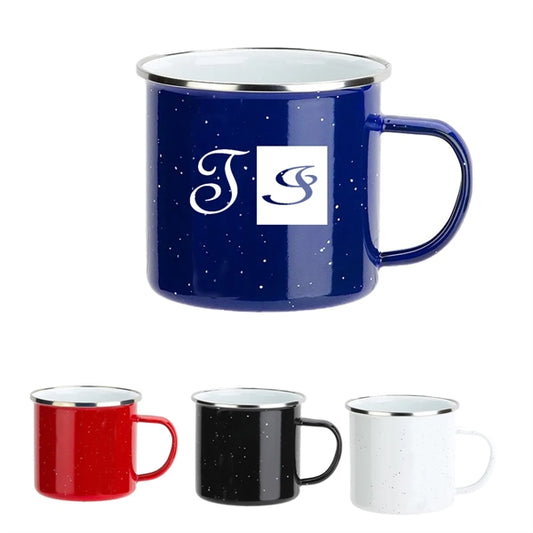 12 oz Enamel-Lined Coffee Mug