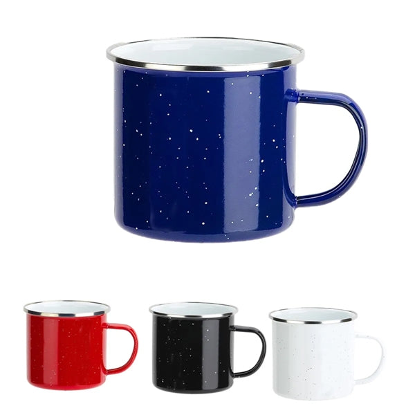 12 oz Enamel-Lined Coffee Mug