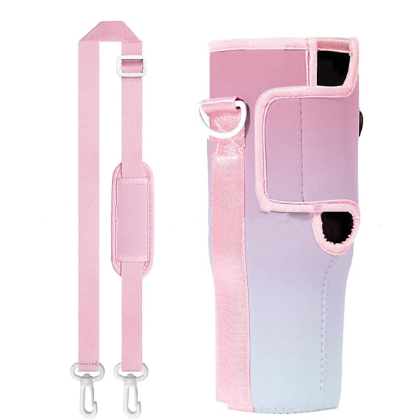 40oz Tumbler Sleeve w/Adjustable Shoulder Strap