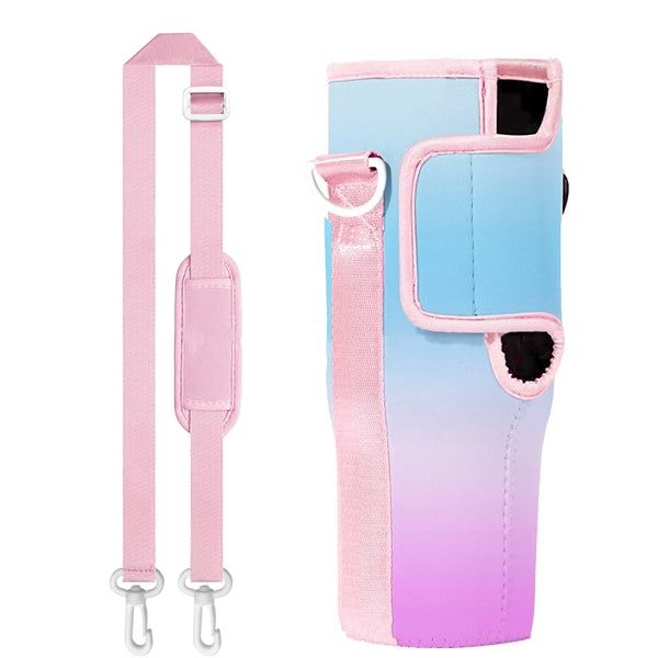 40oz Tumbler Sleeve w/Adjustable Shoulder Strap