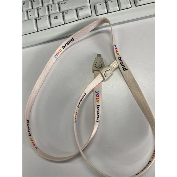 Eco Friendly 3-in-1 Lanyard Charging Cable