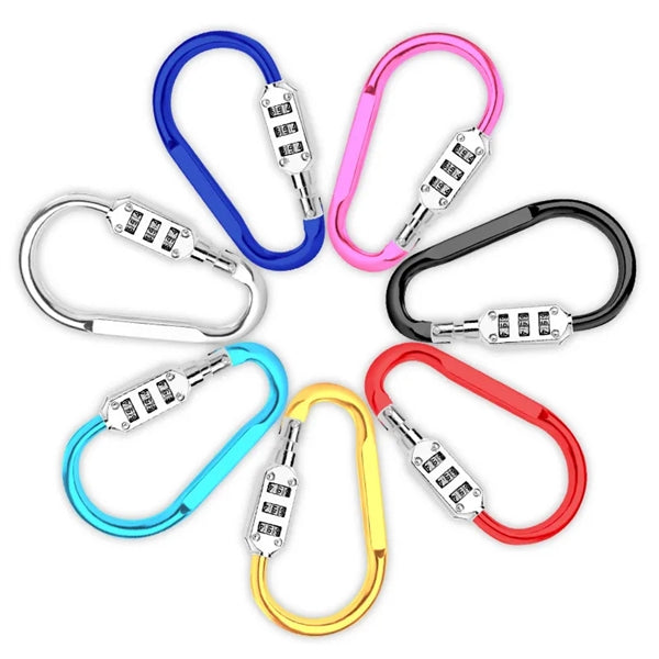 Metal Carabiner Digital Padlock