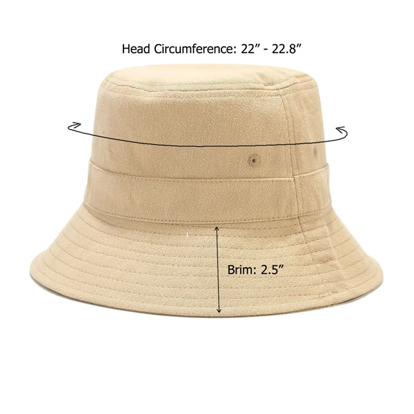 Everyday Outdoor Unisex Cotton Style Bucket Hats