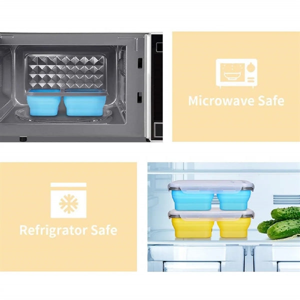 Silicone Foldable Lunch Box