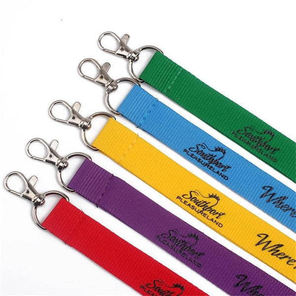 Dye-Sublimation Custom Lanyards with Lobster Claw