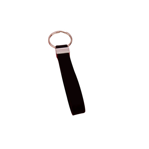 Silicone Debossed Wristband Keychain