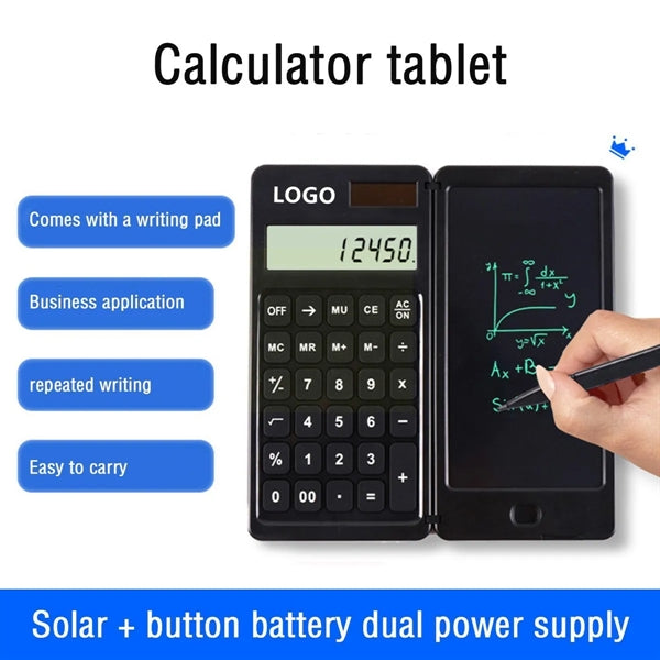 Calculator with Writing Tablet