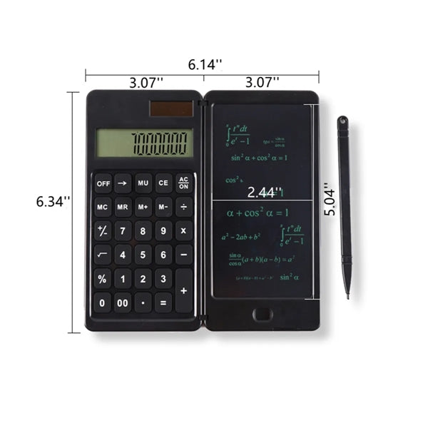 Calculator with Writing Tablet