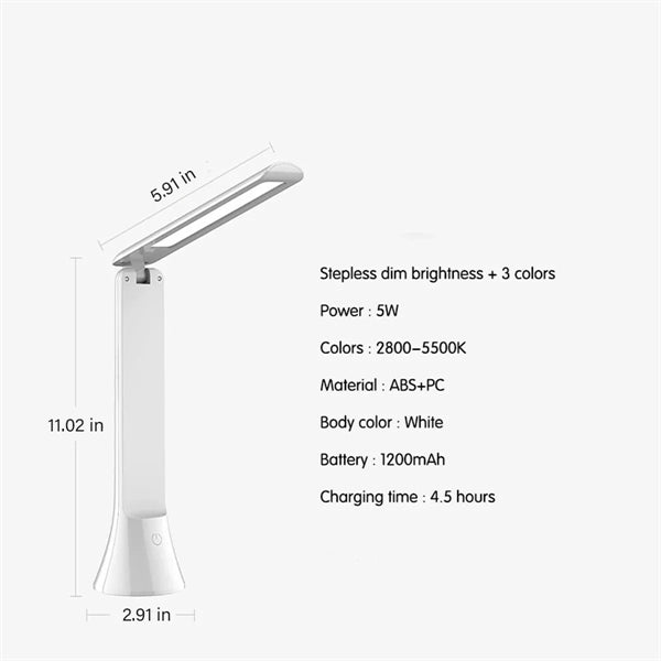 Rechargeable LED Desk Lamp