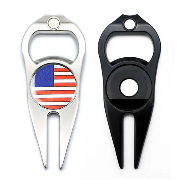 Golf Divot Tool with Ball Marker