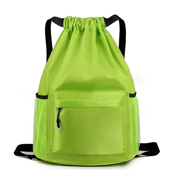 Hiking Sports Multi-pocket Adjustable L Drawstring Backpack