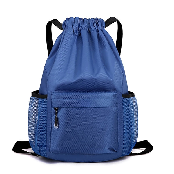 Hiking Sports Multi-pocket Adjustable L Drawstring Backpack