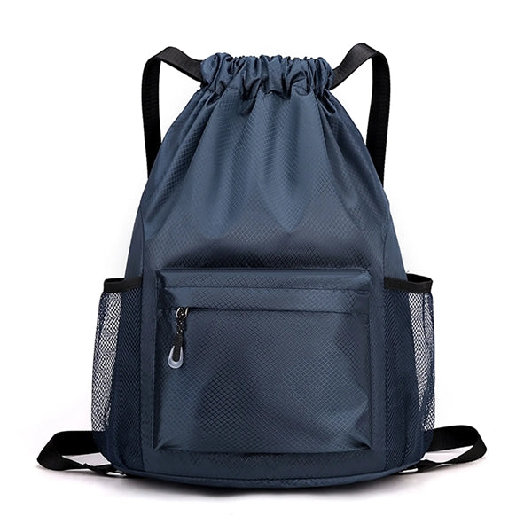 Hiking Sports Multi-pocket Adjustable L Drawstring Backpack