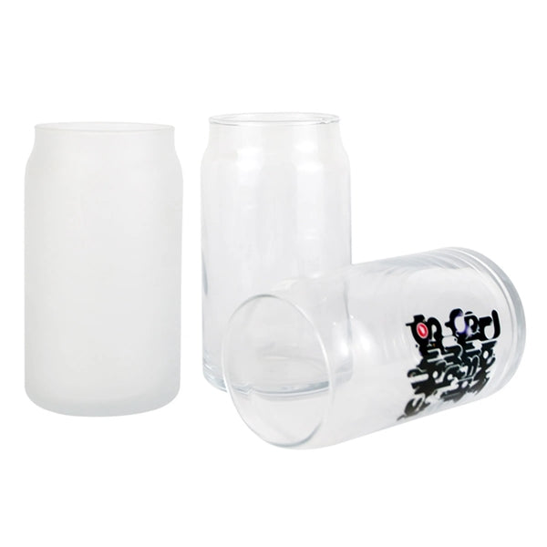 13 Oz Sublimation Glass Can Tumbler